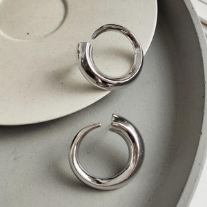 925 Sterling Silver Nordic Spiral Earrings